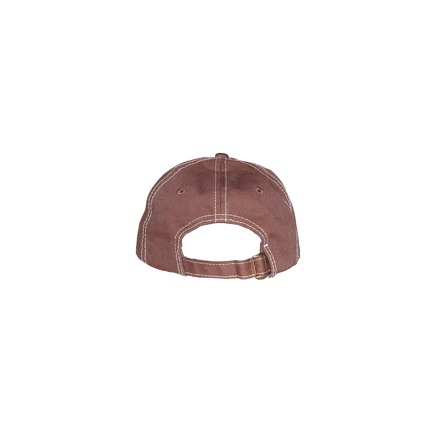 Grey Skies Curved Dad Hat (Brown)